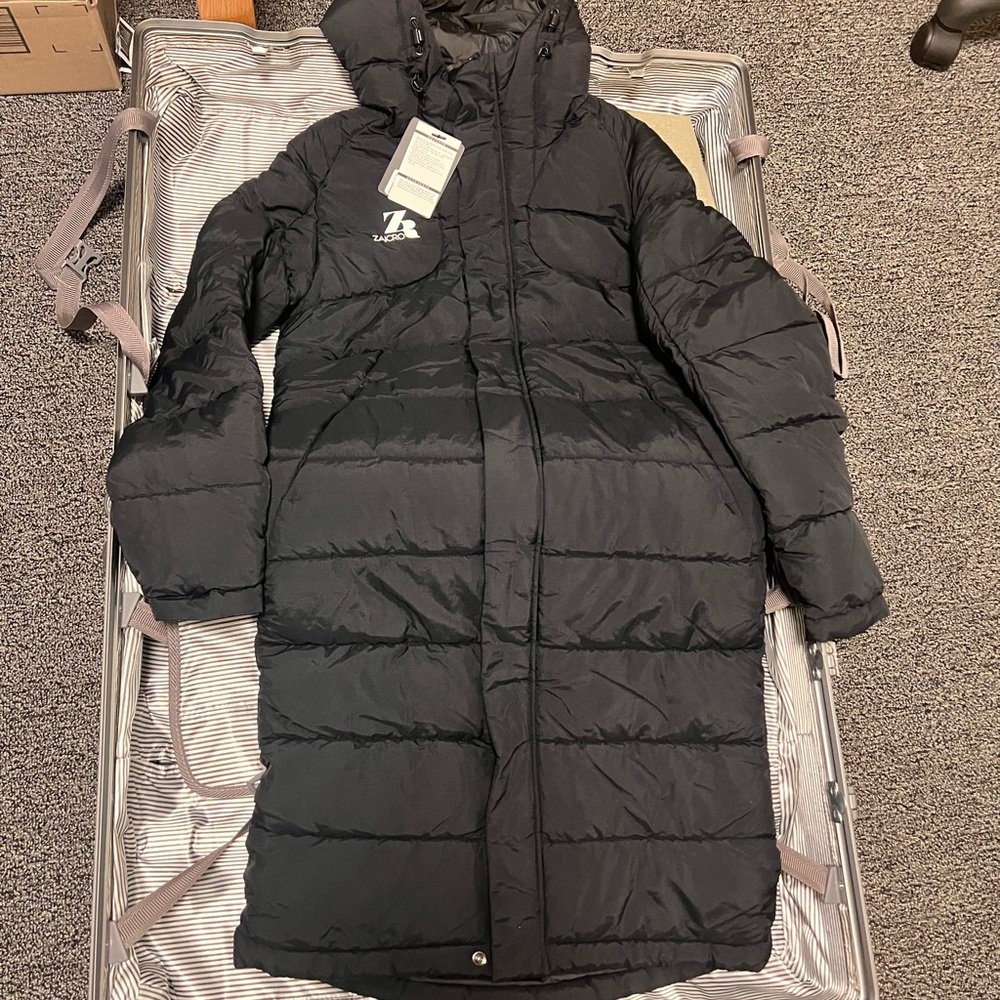 The North Face Long Black Puffer Jacket